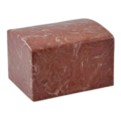 Coral Marble Cremation Urn