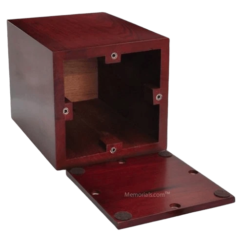 Lush Wood Cremation Urn 3 Lush Wood Cremation Urn - Image 3