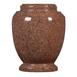 Morning Rose Granite Cremation Urn
