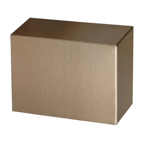 Lavender Iris Stained Glass Keepsake Urn 2 Lavender Iris Stained Glass Keepsake Urn - Image 2