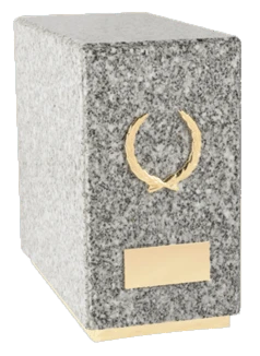 Agra Grey Cremation Urn