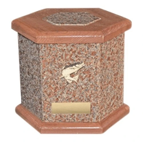 Antonio Vermilion Cremation Urn 1 Antonio Vermilion Cremation Urn