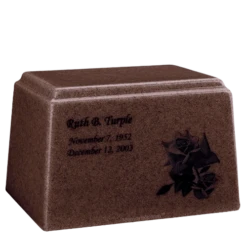 Ark Niche Chocolate Marble Urn