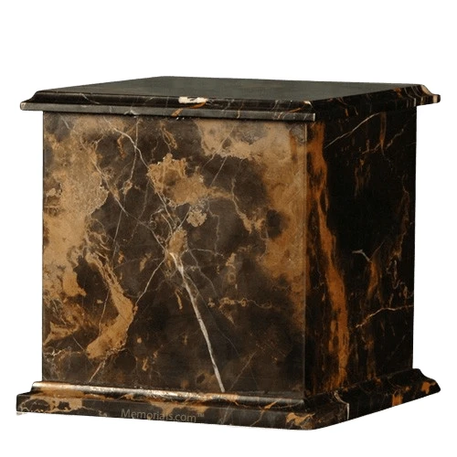 Black Orchid Eternity Marble Cremation Urn 1 Black Orchid Eternity Marble Cremation Urn