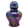Dappled Glass Cremation Urn