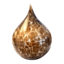 Earth Tear Glass Cremation Urn