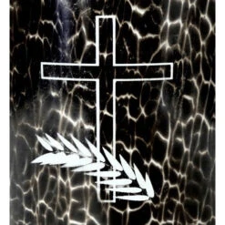 Black Swirl Glass Cremation Urn -Urns Sales Store product Engraving Example 1501019093 20191019231002 2