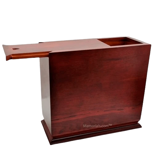 Exiguous Wood Cremation Urn 1 Exiguous Wood Cremation Urn