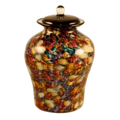 Luminous Glass Cremation Urn