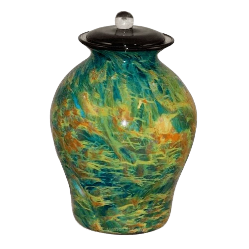 Osmosis Glass Cremation Urn 1 Osmosis Glass Cremation Urn