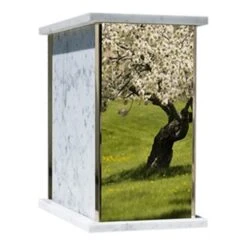 Prim Apple Tree Cremation Urn