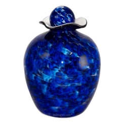 Swell Glass Cremation Urn