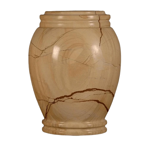 Teakwood Traditional Marble Cremation Urn 1 Teakwood Traditional Marble Cremation Urn