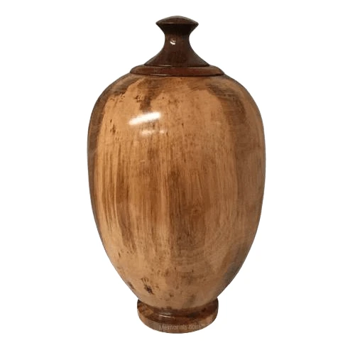 Tulip Wood Cremation Urn 1 Tulip Wood Cremation Urn