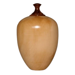 Pear Wood Cremation Urn