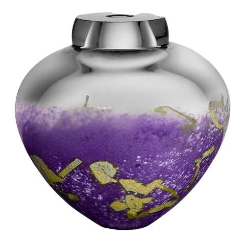 Valensole Glass Cremation Urn 2 Valensole Glass Cremation Urn - Image 2