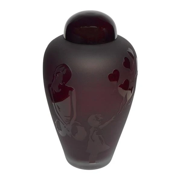 A Mothers Love Glass Urn 1 A Mothers Love Glass Urn
