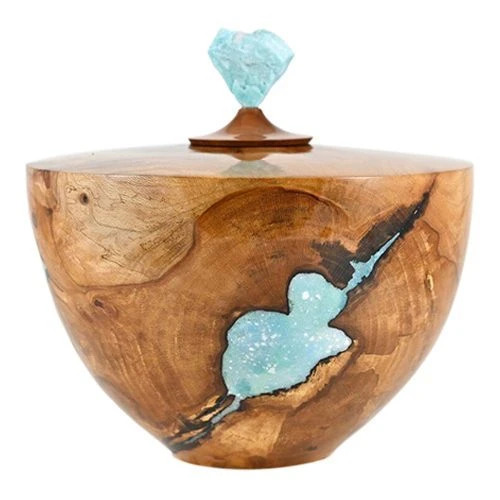 Breath Taking Wooden Urn 2 Breath Taking Wooden Urn - Image 2