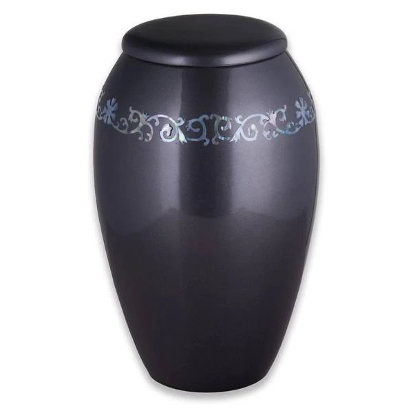 Classic Grey Cremation Urn 1 Classic Grey Cremation Urn