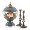 Marble Patina Memorial Cremation Urn Set