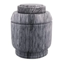 Crest Grey Marble Cremation Urn