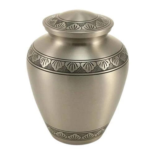 Dignity Pewter Wide Cremation Urn 1 Dignity Pewter Wide Cremation Urn