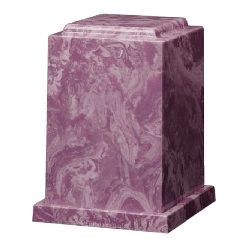 Eternity Purple Marble Urn 1 Eternity Purple Marble Urn