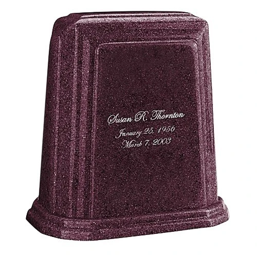 Fall Cultured Marble Urn 1 Fall Cultured Marble Urn