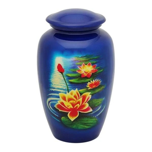 Lotus Flower Cremation Urn 1 Lotus Flower Cremation Urn