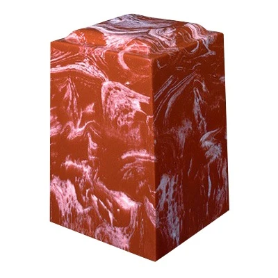 Rouge Marble Cremation Urn 1 Rouge Marble Cremation Urn