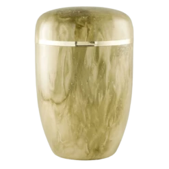 Marbled Mediterranean Cremation Urn