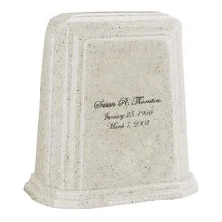 Morning Cultured Marble Urn