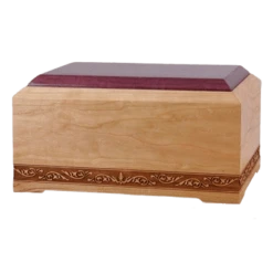 New Orleans Wood Cremation Urn