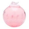 Papillon Pink Glass Urn