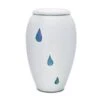 Pearl Teardrop Cremation Urn