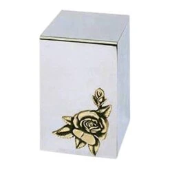 Rose Steel Cremation Urn