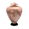 Exclusive White Pink Alabaster Cremation Urn